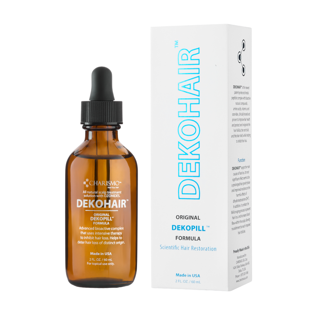 Charismo Dekohair Dekopill 60ml - Інноваційний лосьйон для росту волосся і боротьби з його випадінням Charismo Dekohair Dekopill 60ml - Інноваційний лосьйон для росту волосся і боротьби з його випадінням